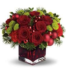 Merry & Bright from Mona's Floral Creations, local florist in Tampa, FL